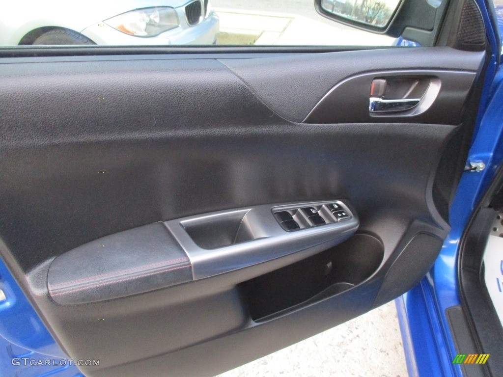 2013 Impreza WRX Premium 5 Door - WR Blue Pearl / WRX Carbon Black photo #21