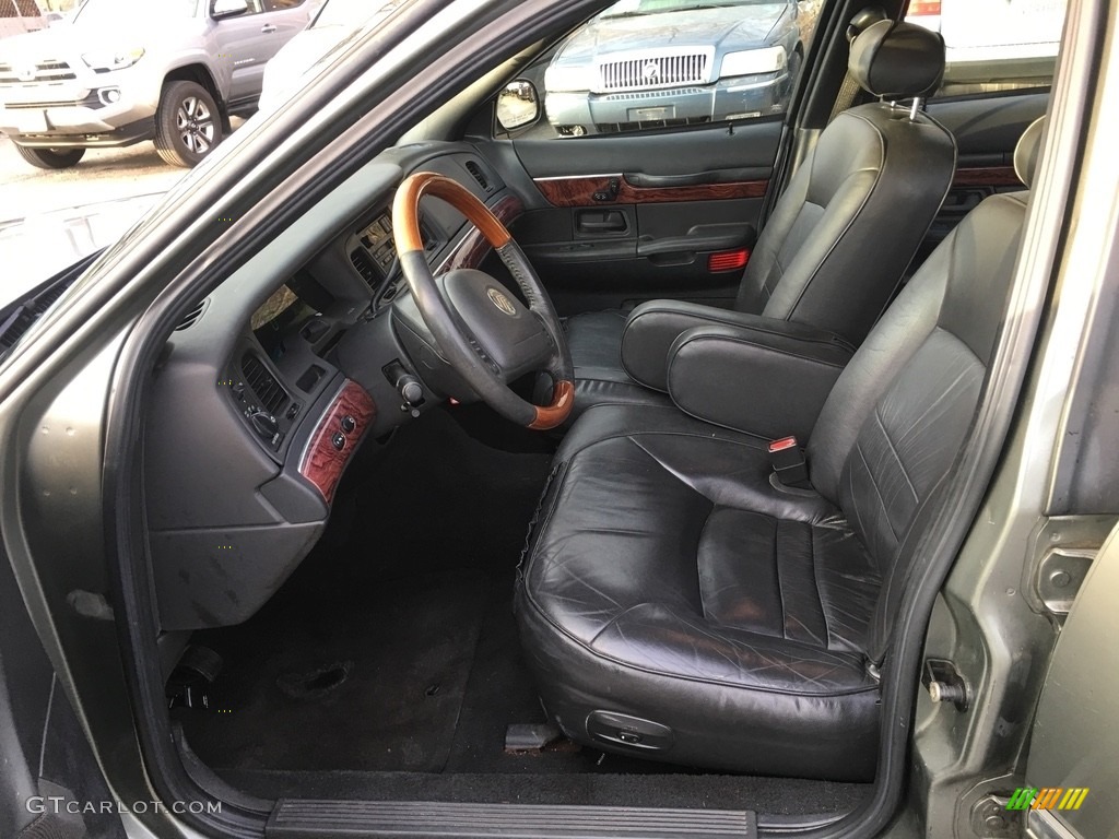 Dark Charcoal Interior 2002 Mercury Grand Marquis LS Photo #117600771