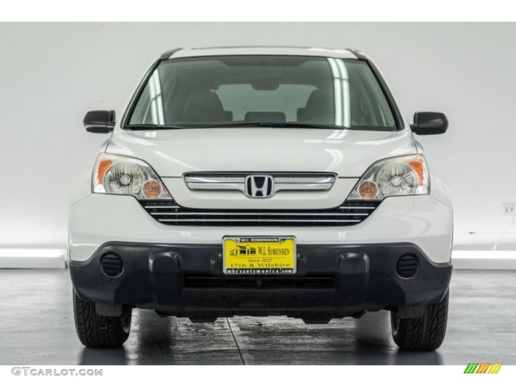 2007 CR-V EX - Taffeta White / Gray photo #2