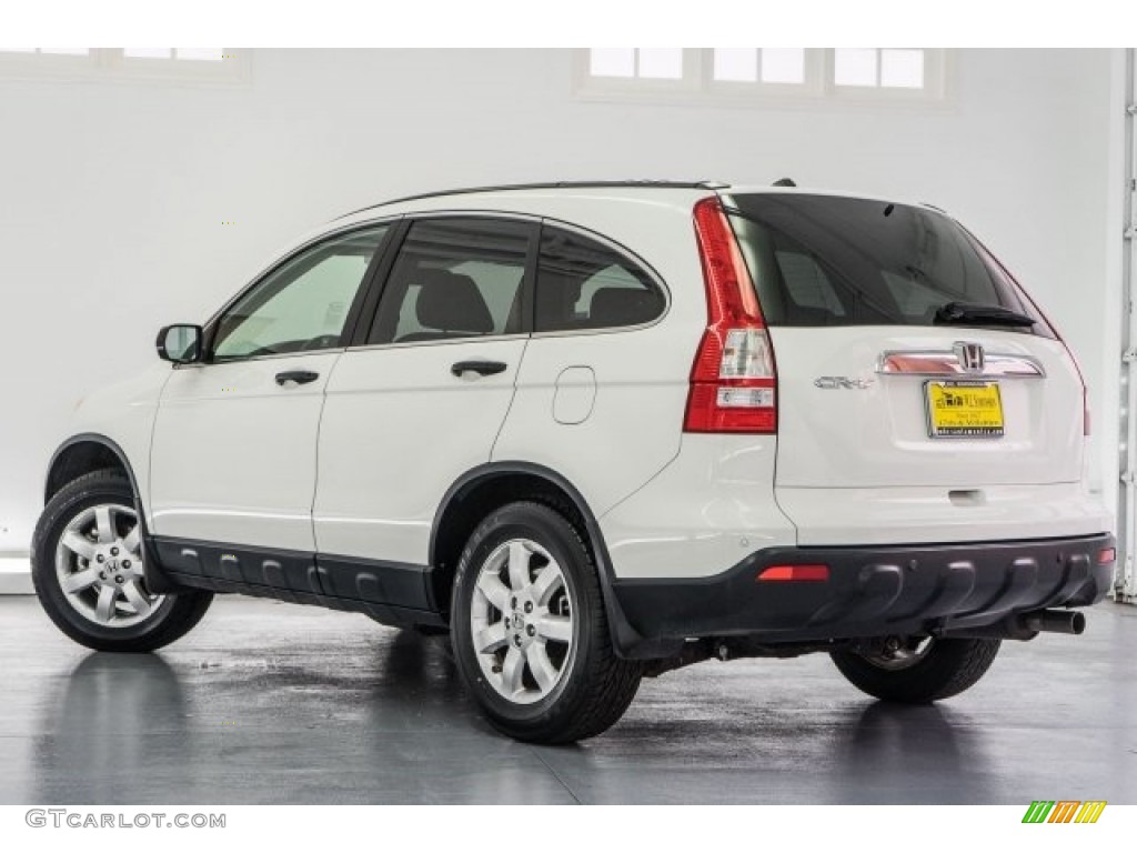 2007 CR-V EX - Taffeta White / Gray photo #10