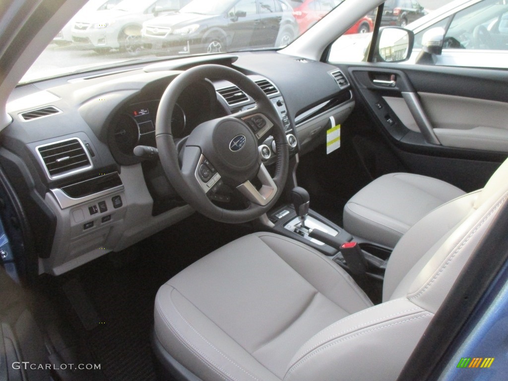 2017 Forester 2.5i Limited - Quartz Blue Pearl / Gray photo #5