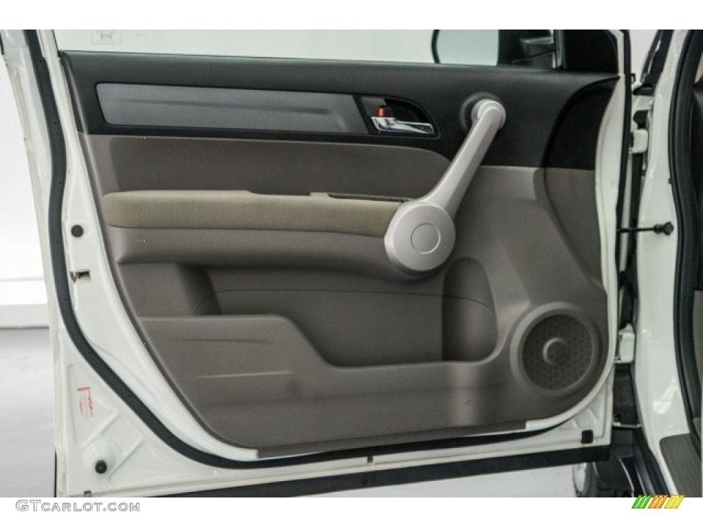 2007 CR-V EX - Taffeta White / Gray photo #22