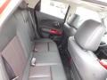 2017 Nissan Juke Black/Red Interior Rear Seat Photo