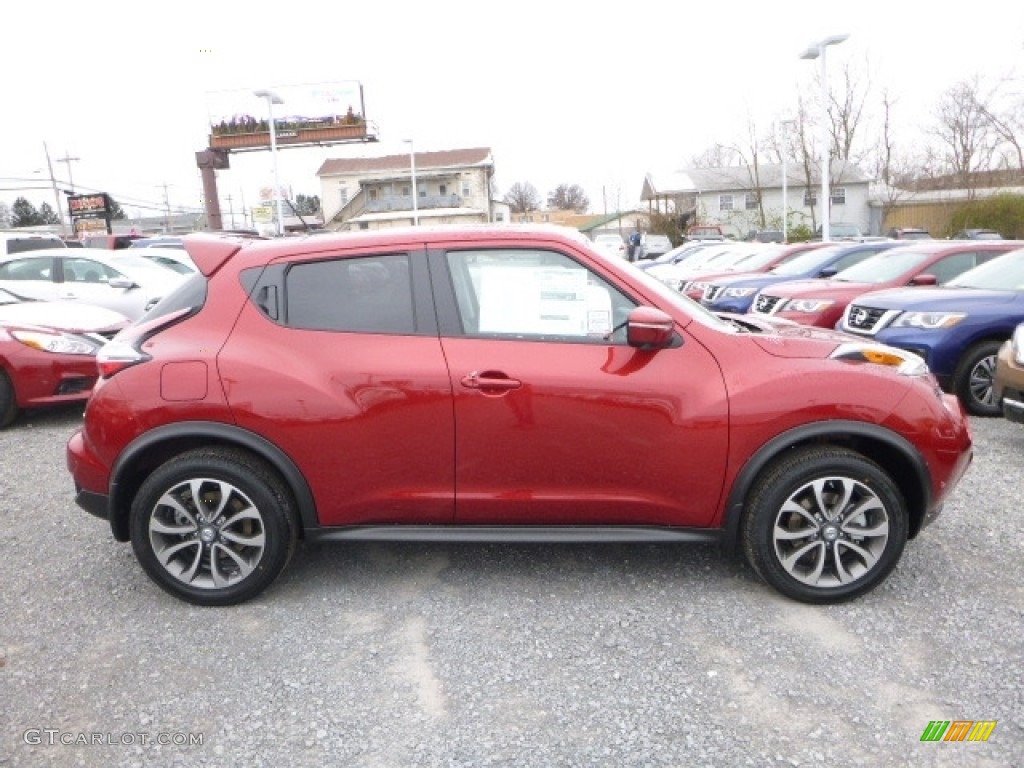 Cayenne Red 2017 Nissan Juke SL AWD Exterior Photo #117602685