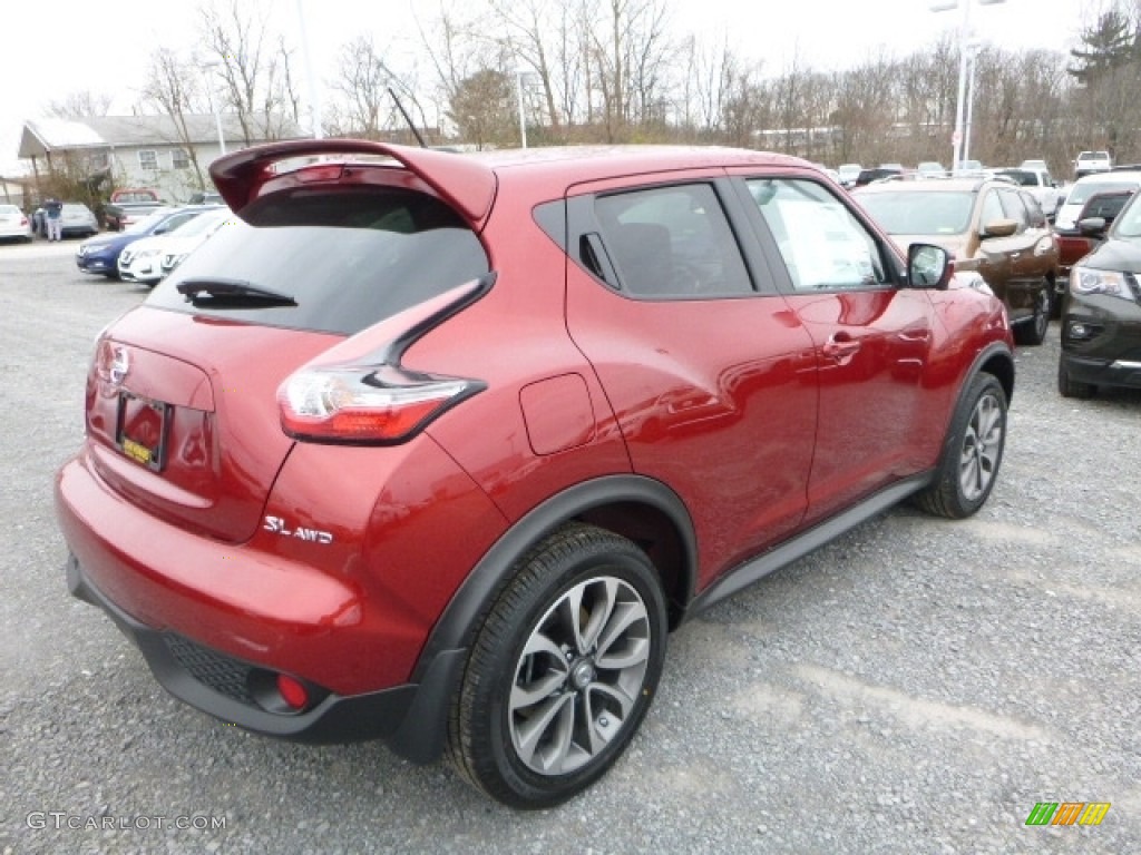 Cayenne Red 2017 Nissan Juke SL AWD Exterior Photo #117602706