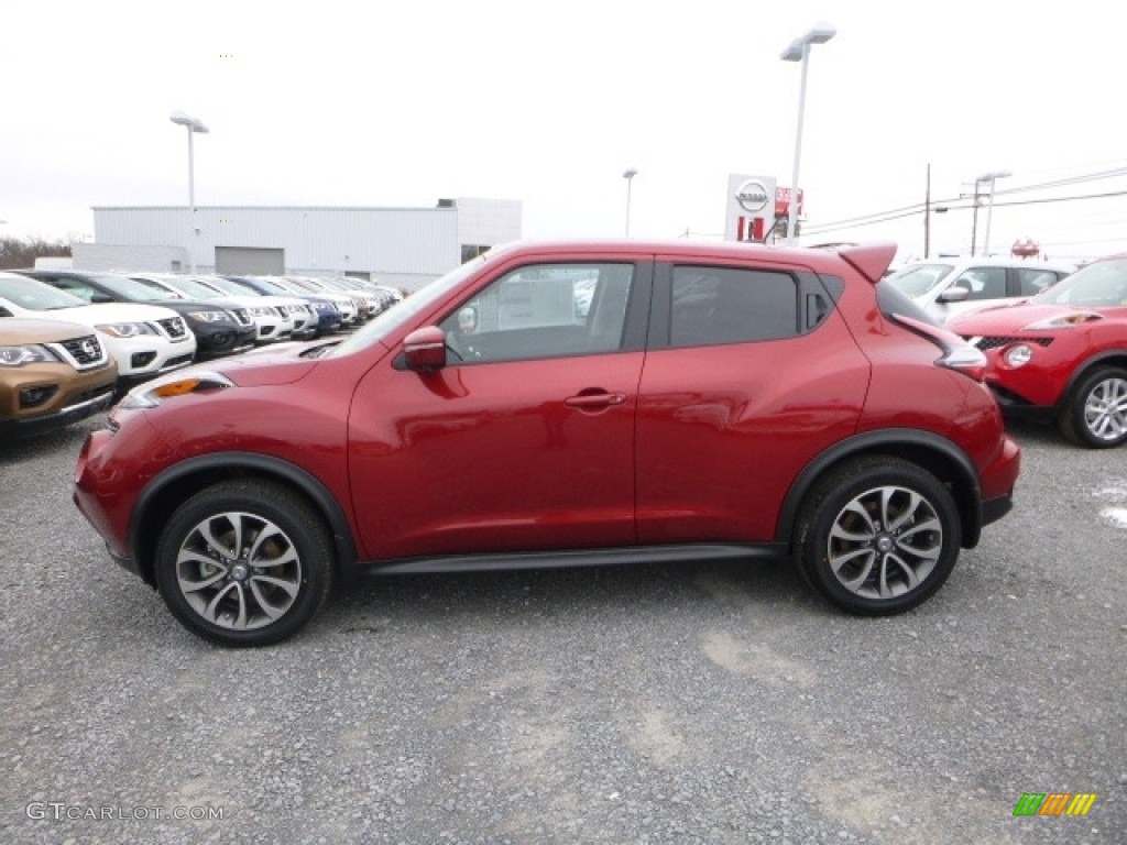 Cayenne Red 2017 Nissan Juke SL AWD Exterior Photo #117602775
