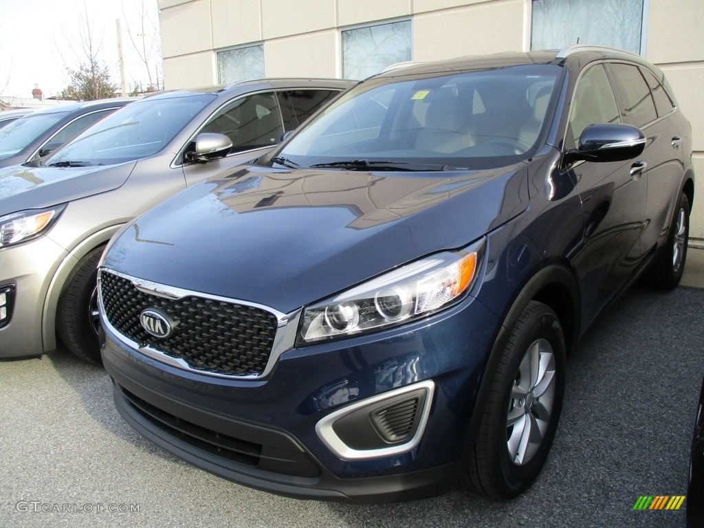 2017 Sorento LX - Blaze Blue / Stone Beige photo #1