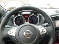 2017 Nissan Juke Black/Red Interior Steering Wheel Photo