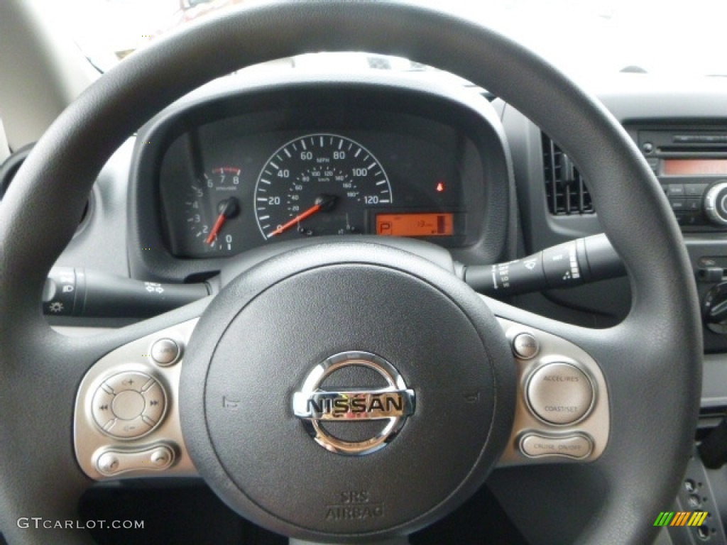 2017 Nissan NV200 S Gray Steering Wheel Photo #117603837