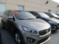 2017 Titanium Silver Kia Sorento SXL V6  photo #2