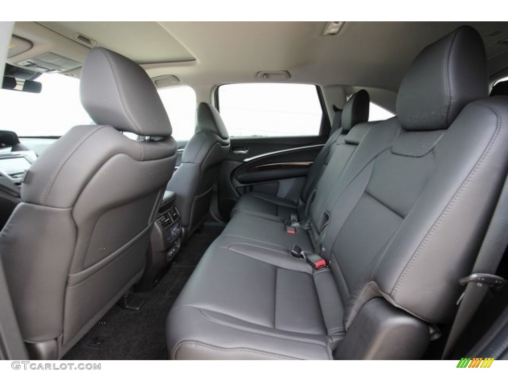 2017 Acura MDX SH-AWD Rear Seat Photo #117603939