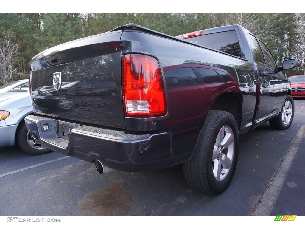 2014 1500 Express Quad Cab - Maximum Steel Metallic / Black/Diesel Gray photo #3