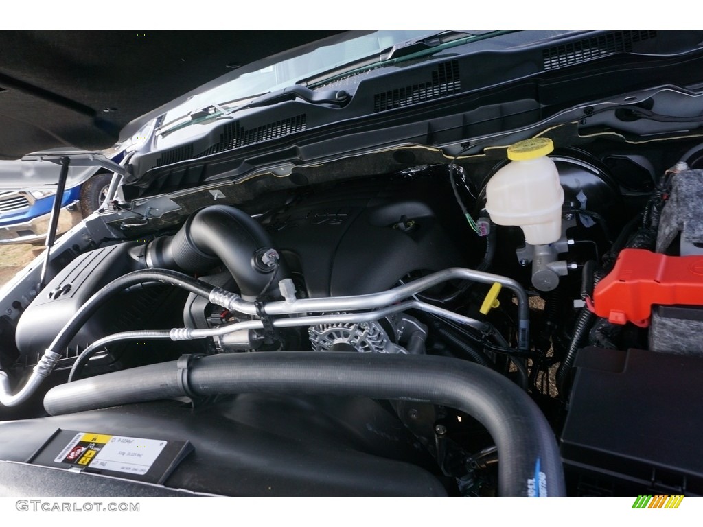 2017 1500 Express Quad Cab 4x4 - Bright Silver Metallic / Black/Diesel Gray photo #7