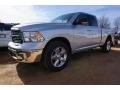 2017 Bright Silver Metallic Ram 1500 Big Horn Quad Cab  photo #2