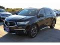 2017 Crystal Black Pearl Acura MDX Advance SH-AWD  photo #3