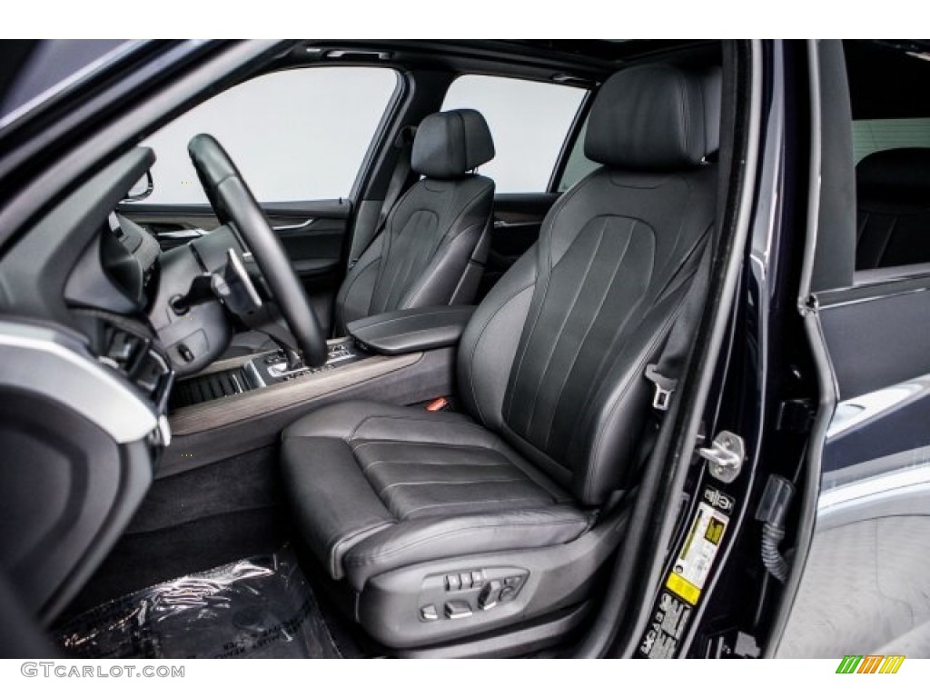 Black Interior 2014 BMW X5 xDrive35i Photo #117607356
