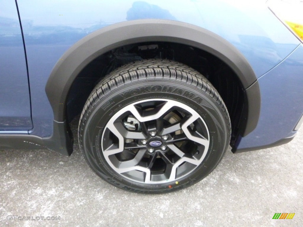 2017 Crosstrek 2.0i Premium - Quartz Blue Pearl / Ivory photo #2
