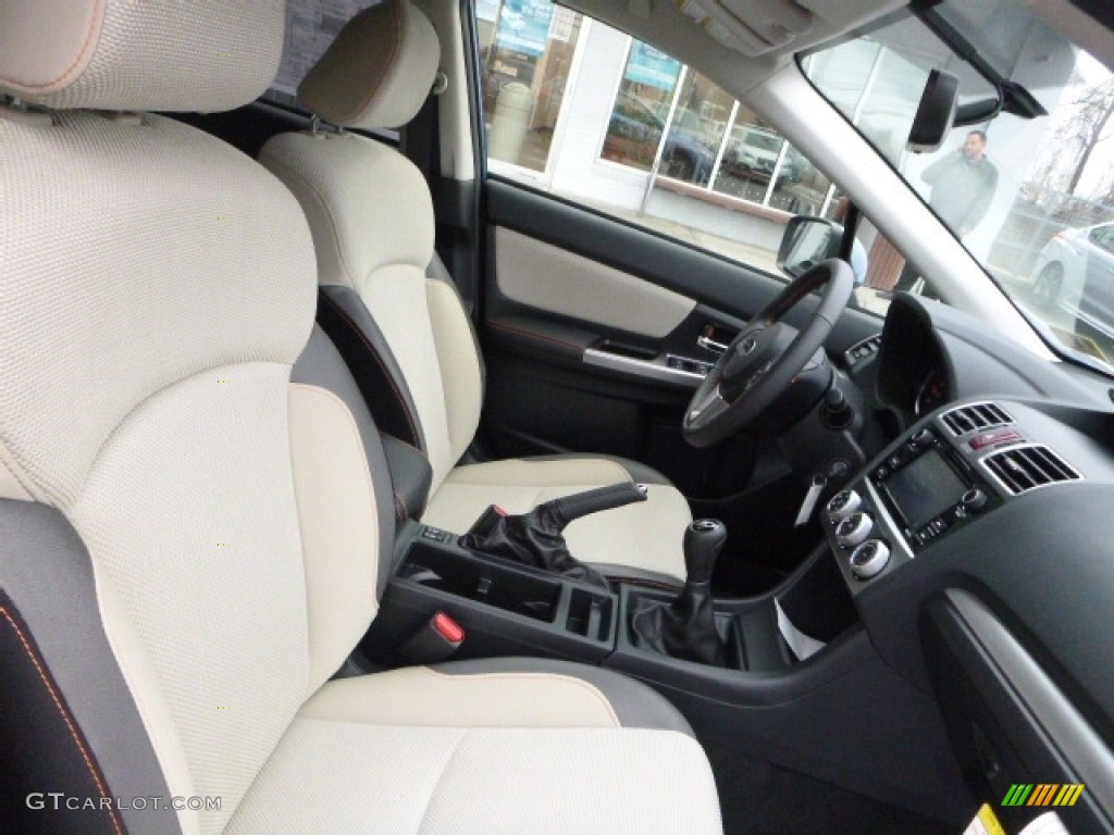 2017 Crosstrek 2.0i Premium - Quartz Blue Pearl / Ivory photo #3