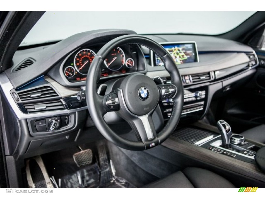 2014 BMW X5 xDrive35i Black Dashboard Photo #117607620