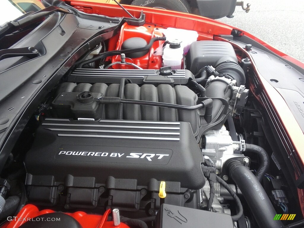 2017 Dodge Charger R/T Scat Pack 392 SRT 6.4 Liter HEMI OHV 16-Valve VVT MDS V8 Engine Photo #117607683