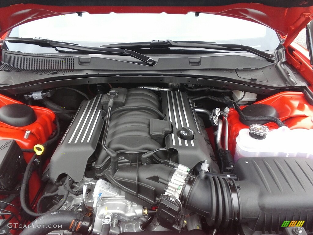 2017 Dodge Charger R/T Scat Pack 392 SRT 6.4 Liter HEMI OHV 16-Valve VVT MDS V8 Engine Photo #117607716