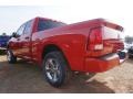 2017 Flame Red Ram 1500 Express Quad Cab  photo #2