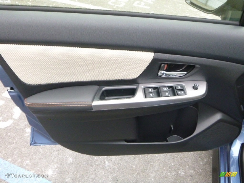 2017 Crosstrek 2.0i Premium - Quartz Blue Pearl / Ivory photo #14