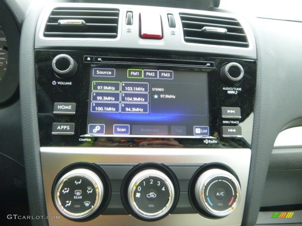 2017 Crosstrek 2.0i Premium - Quartz Blue Pearl / Ivory photo #16
