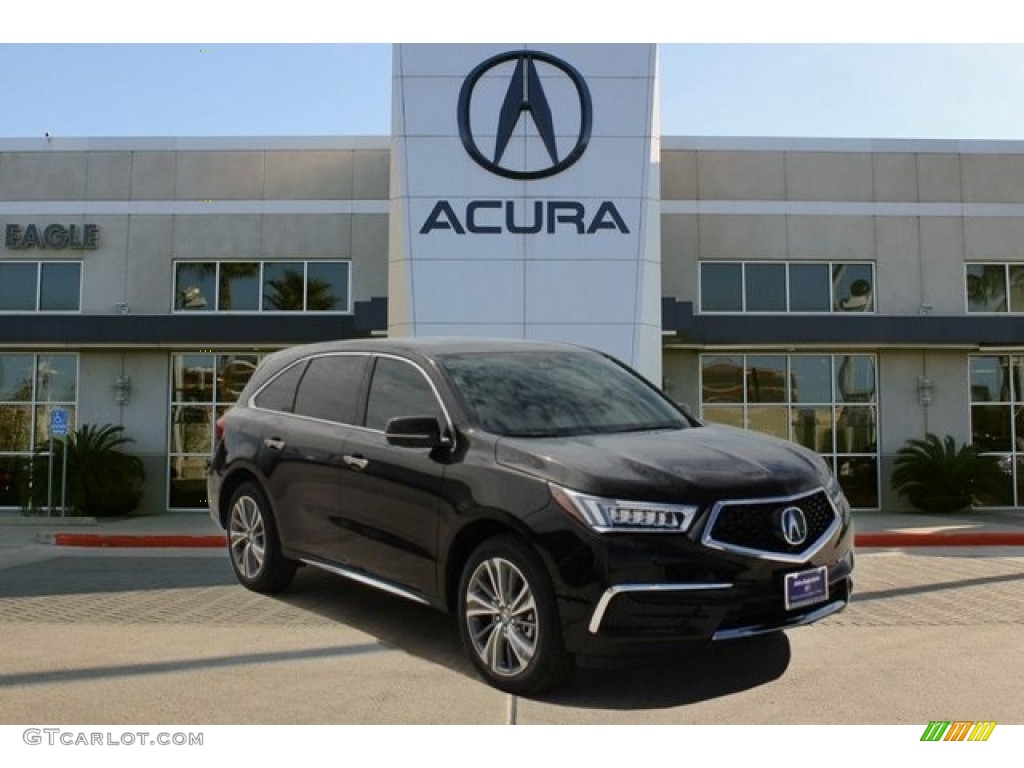 Crystal Black Pearl Acura MDX