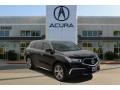 2017 Crystal Black Pearl Acura MDX Technology  photo #1