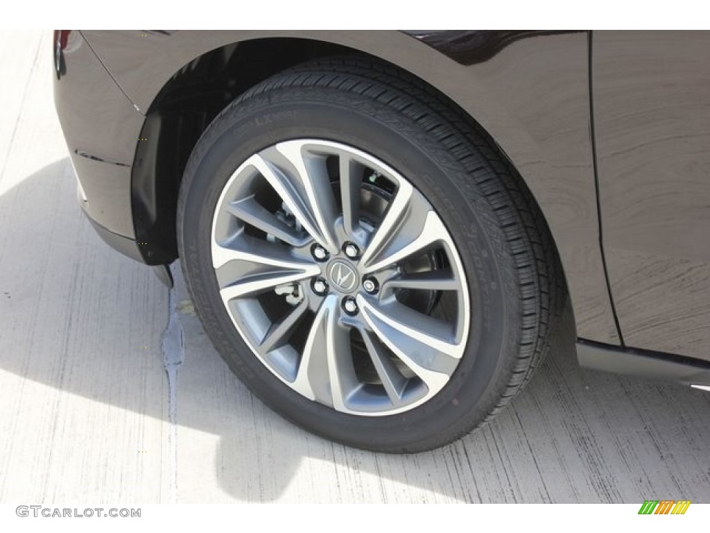 2017 MDX Technology - Crystal Black Pearl / Parchment photo #14