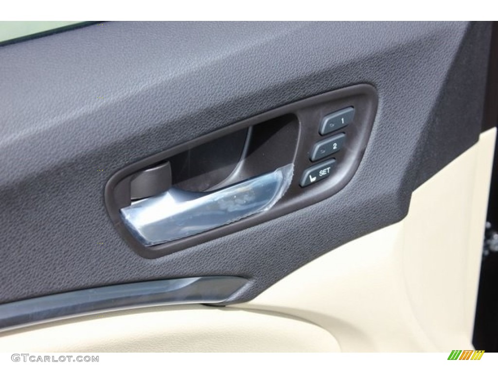 2017 MDX Technology - Crystal Black Pearl / Parchment photo #15