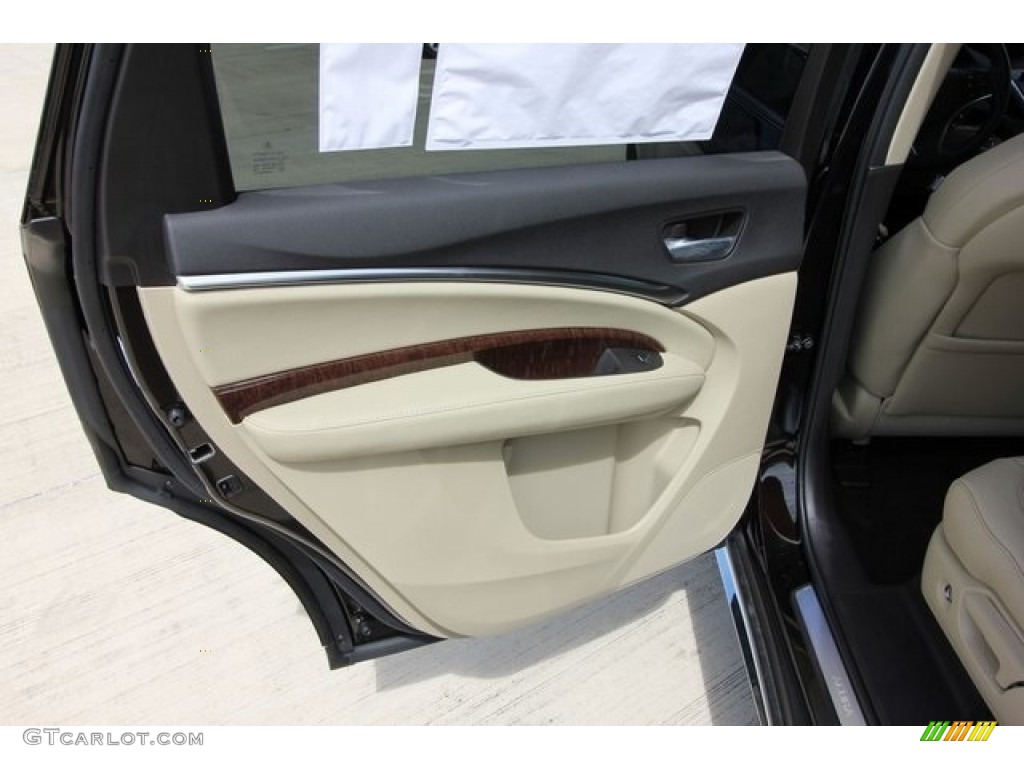 2017 MDX Technology - Crystal Black Pearl / Parchment photo #21