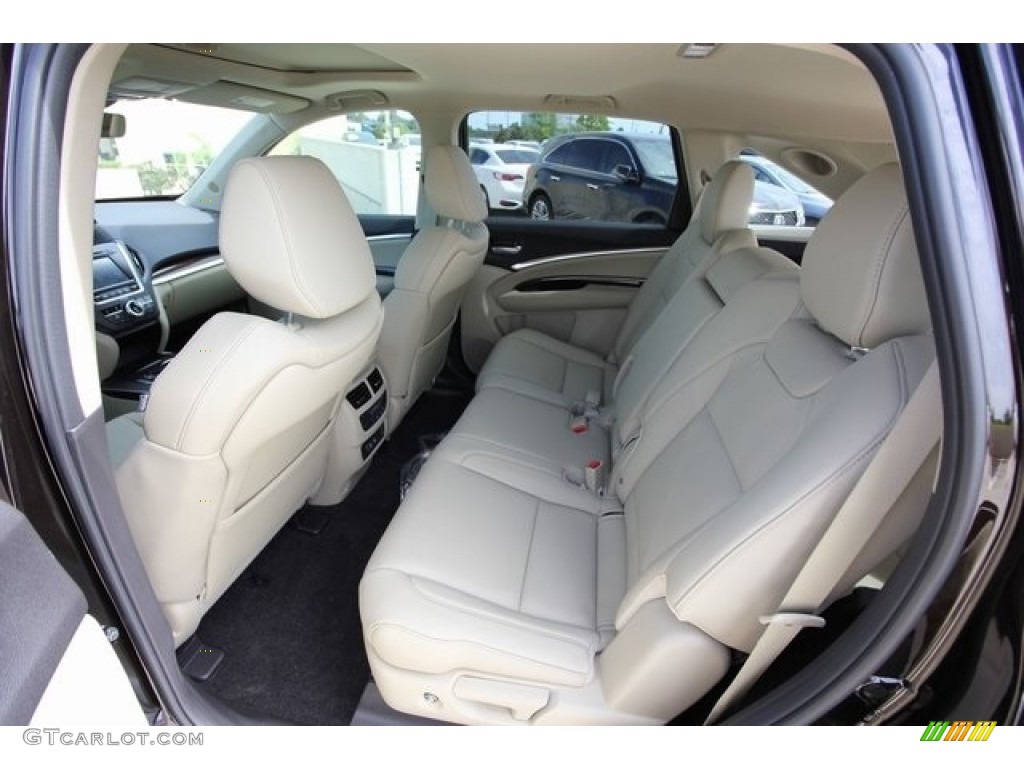 2017 MDX Technology - Crystal Black Pearl / Parchment photo #22