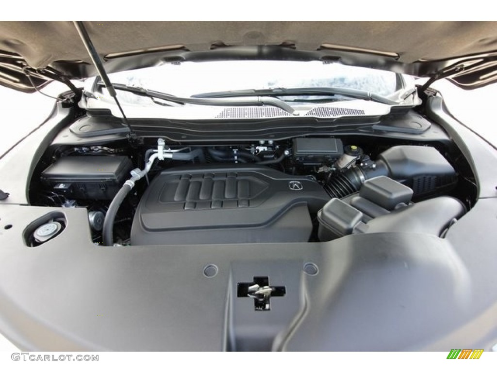 2017 MDX Technology - Crystal Black Pearl / Parchment photo #30