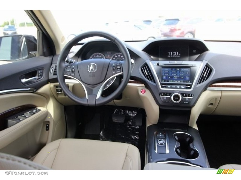 2017 MDX Technology - Crystal Black Pearl / Parchment photo #31