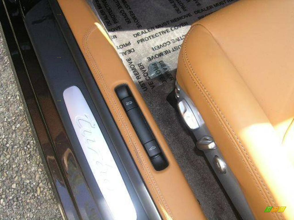 2008 911 Turbo Cabriolet - Macadamia Metallic / Natural Brown photo #8