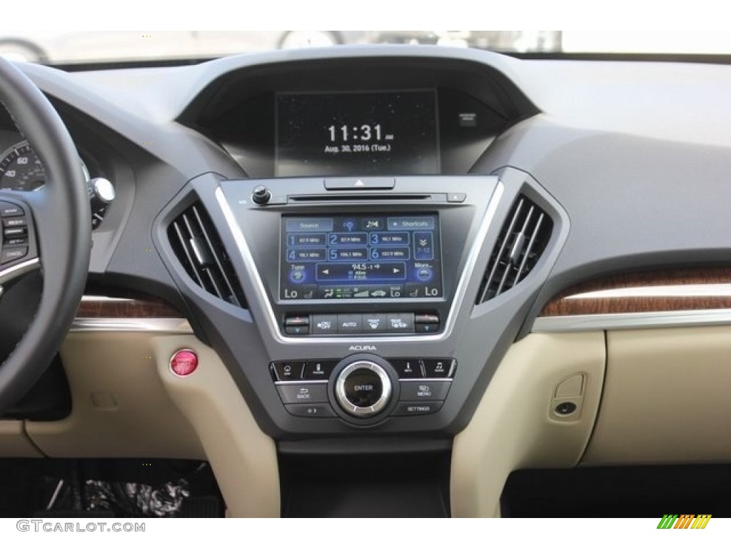 2017 MDX Technology - Crystal Black Pearl / Parchment photo #33