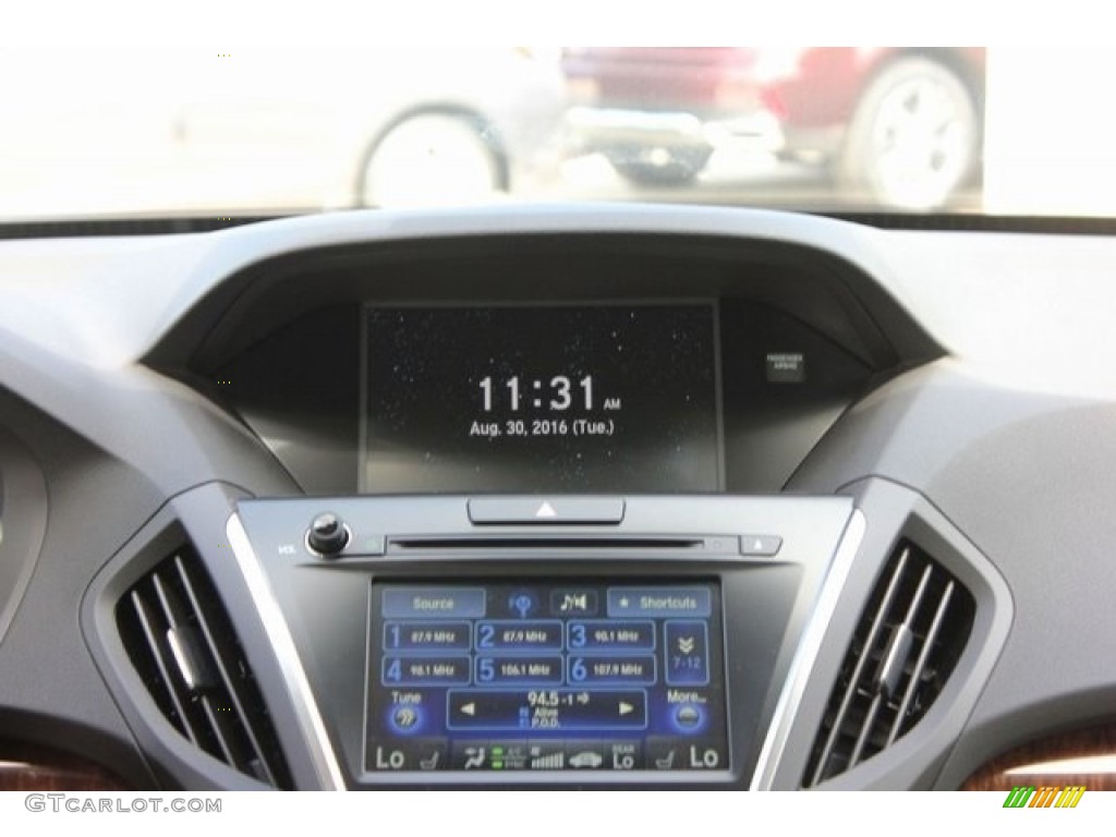 2017 MDX Technology - Crystal Black Pearl / Parchment photo #34