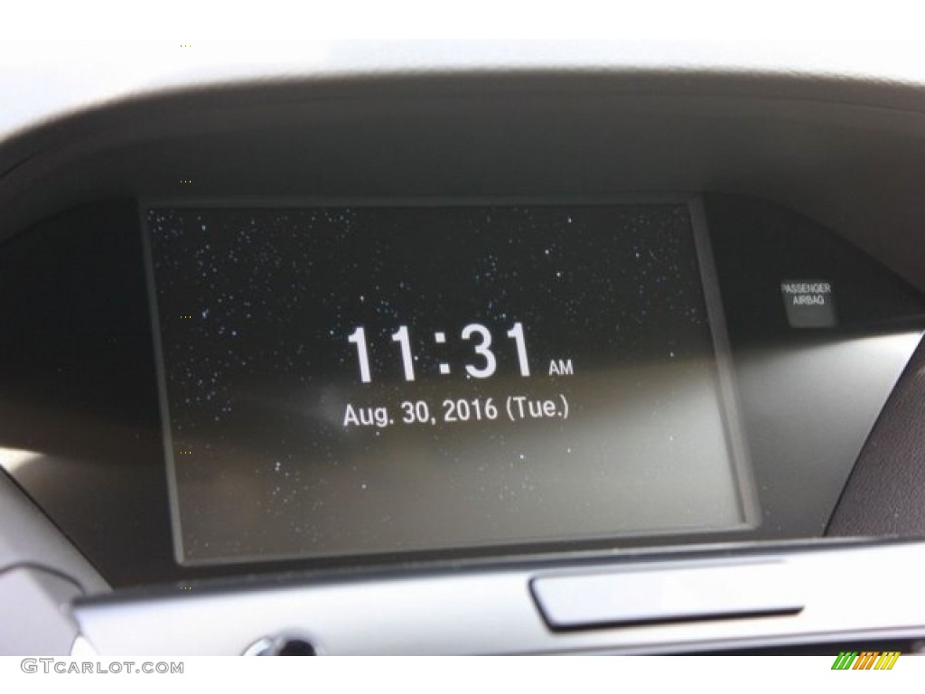 2017 MDX Technology - Crystal Black Pearl / Parchment photo #37