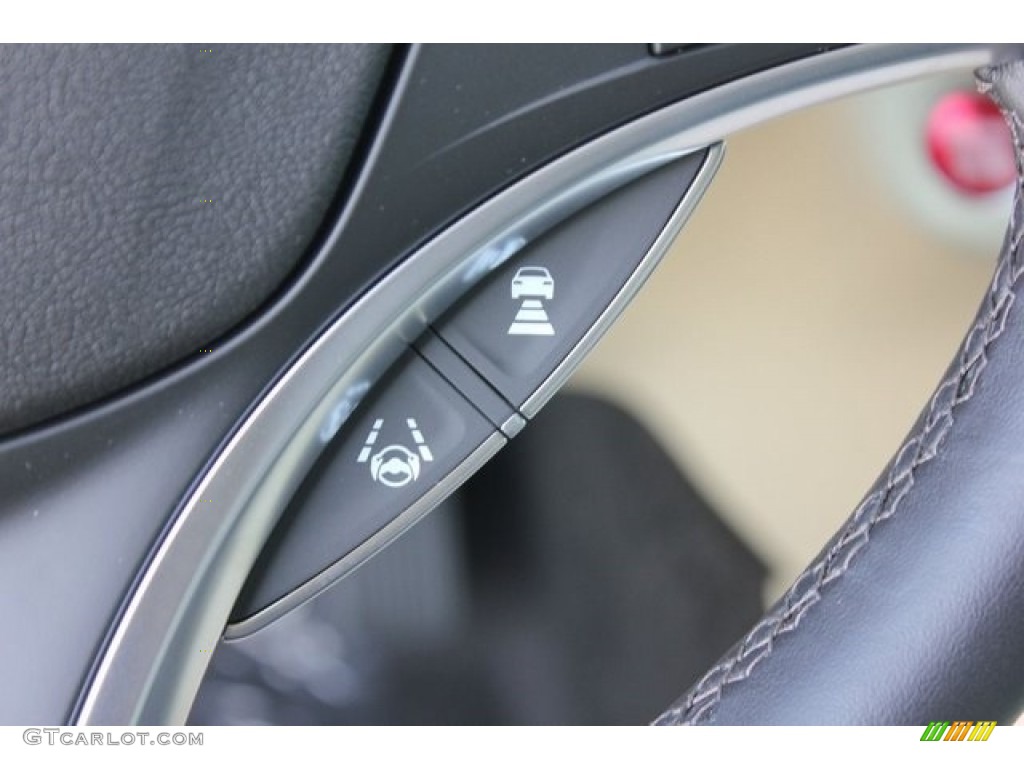 2017 MDX Technology - Crystal Black Pearl / Parchment photo #44