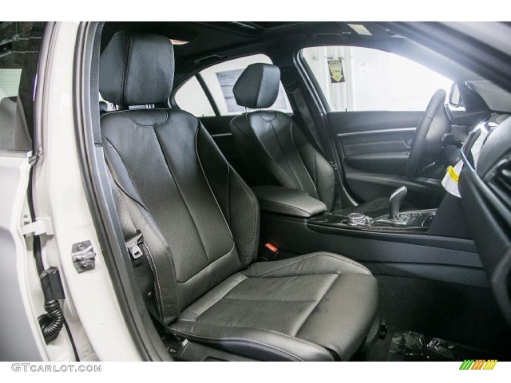 2017 3 Series 328d Sedan - Alpine White / Black photo #2