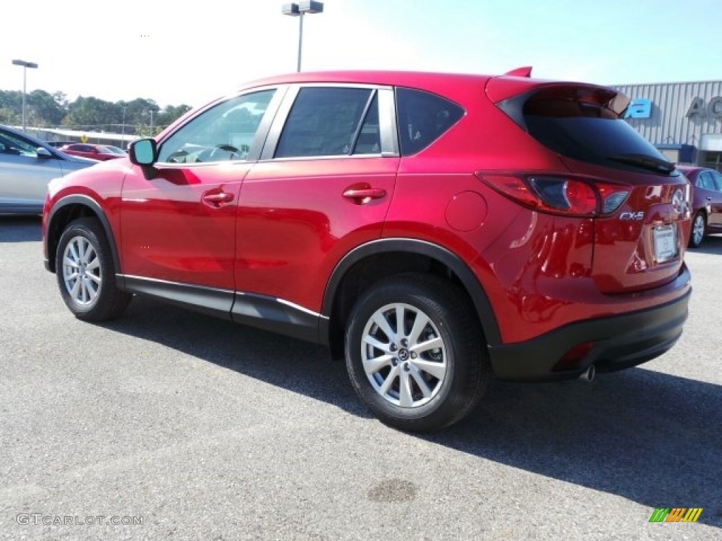 2016 CX-5 Touring - Soul Red Metallic / Sand photo #2