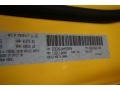 PY4: Yellow Jacket 2017 Dodge Charger Daytona 392 Color Code