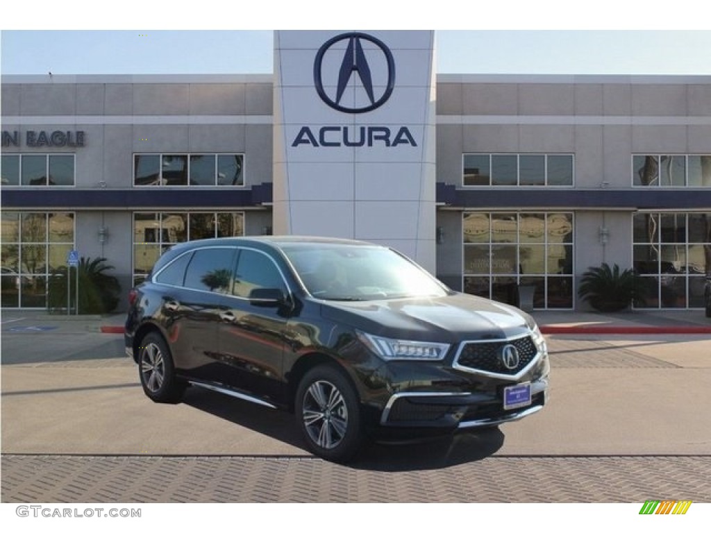 2017 MDX  - Crystal Black Pearl / Ebony photo #1