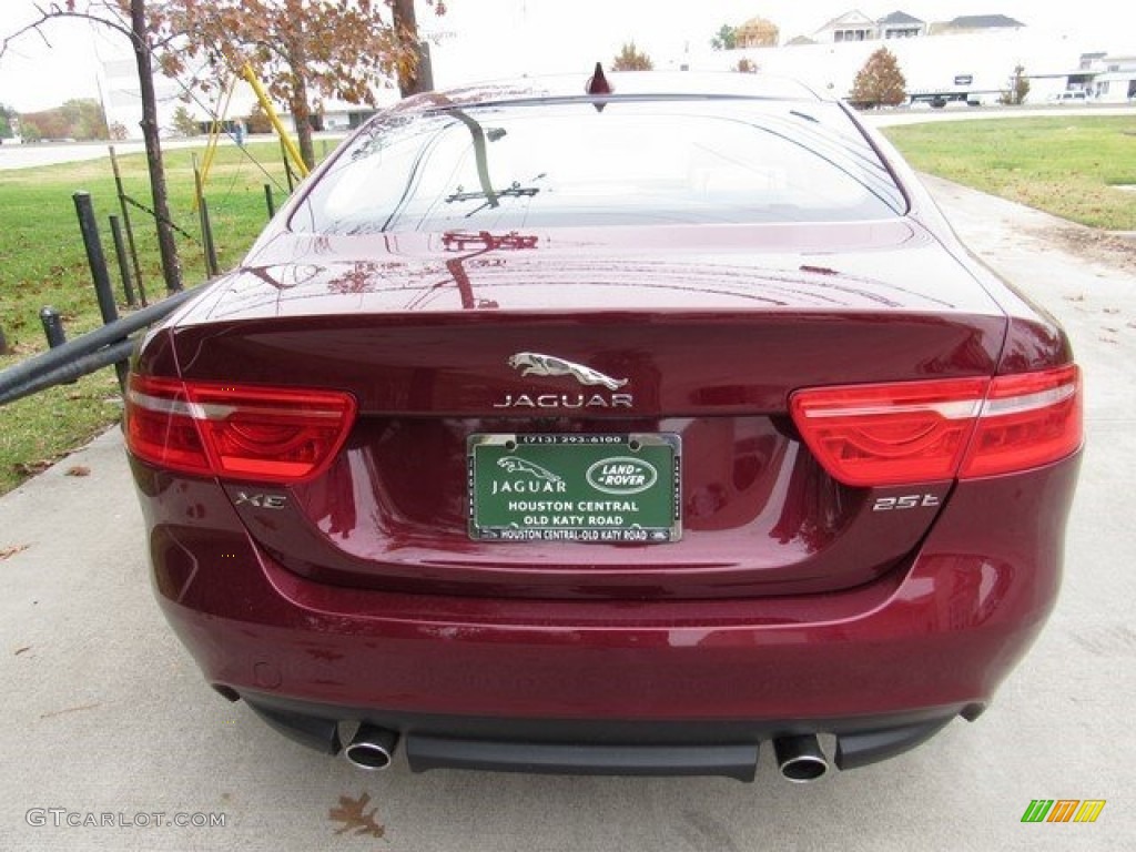 2017 XE 25t Premium - Odyssey Red / Latte photo #5