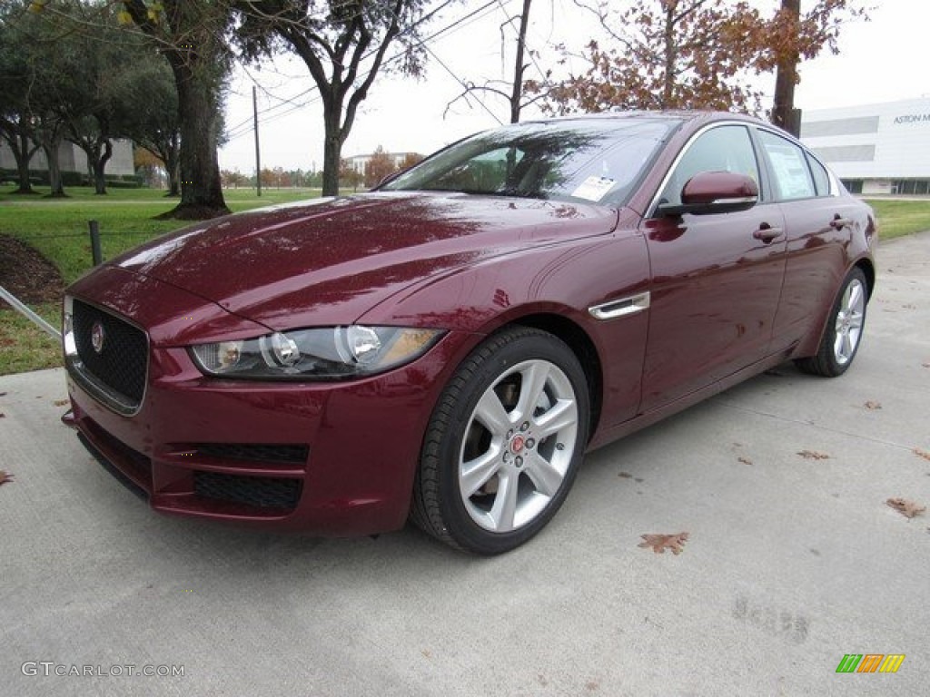 Odyssey Red 2017 Jaguar XE 25t Premium Exterior Photo #117614823