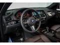 2017 BMW X3 Mocha w/Orange contrast stitching Interior Dashboard Photo