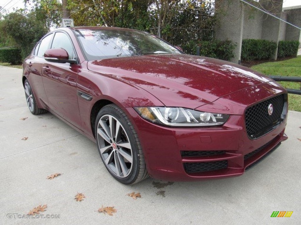 Odyssey Red 2017 Jaguar XE 25t Prestige Exterior Photo #117615156