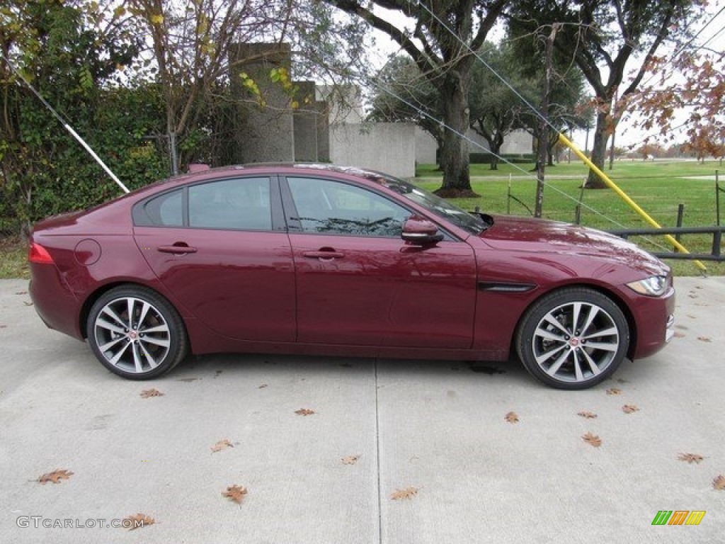 2017 XE 25t Prestige - Odyssey Red / Jet photo #3